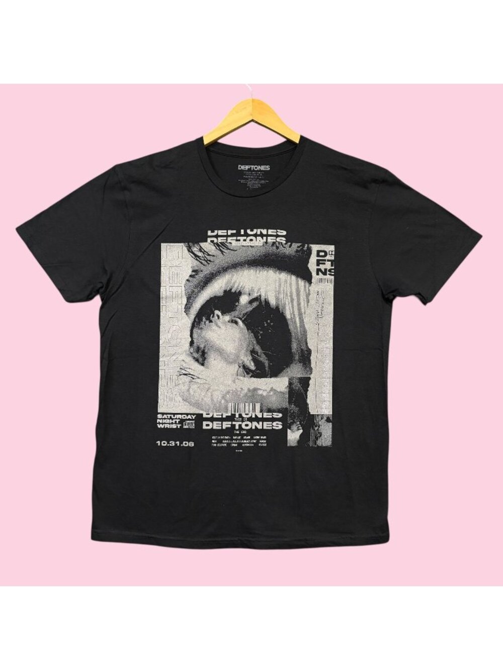 Deftones Saturday Night Wrist Nu Metal Band Tee L